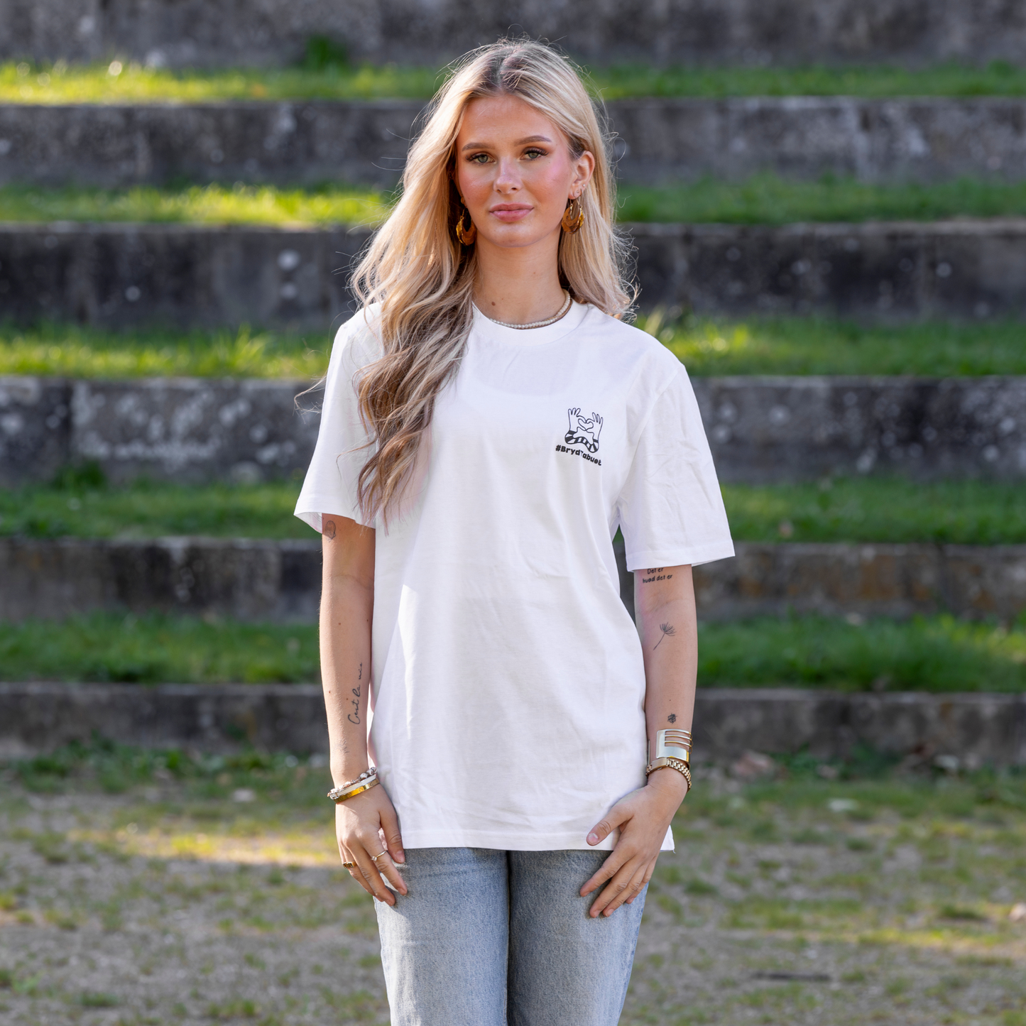 BRYD TABUET HVID T-SHIRT