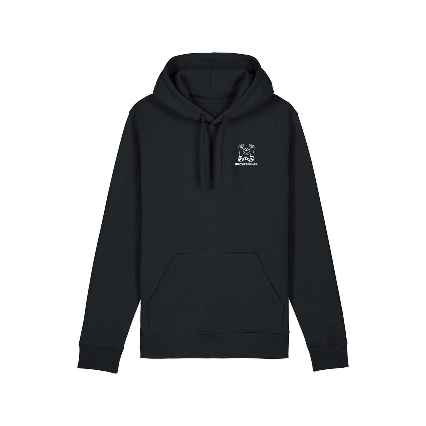 BRYD TABUET SORT HOODIE