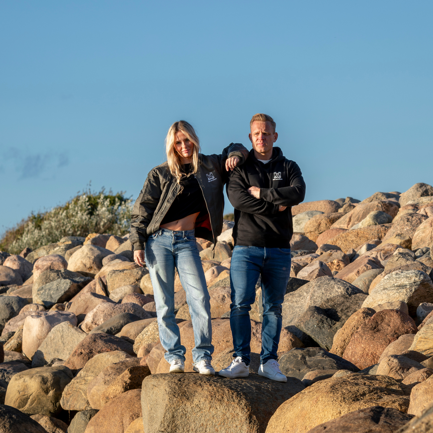 BRYD TABUET GRÅ BUMPERJAKKE